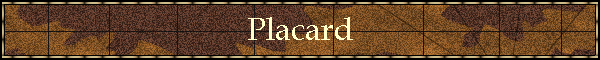 Placard